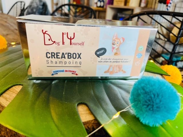 Créa'Box Shampoing ou baume coussinets 